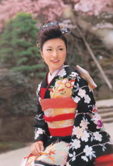 京都現代風の着こなしと和装