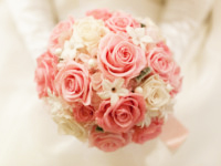 ルナローサピンクバラブーケ