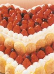 オリジナル生ウエディングケーキ